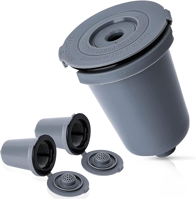 Cuisinart SS-RFC Home Barista Coffee Maker Reusable Filter Cups (Pack of 2) - Image 1