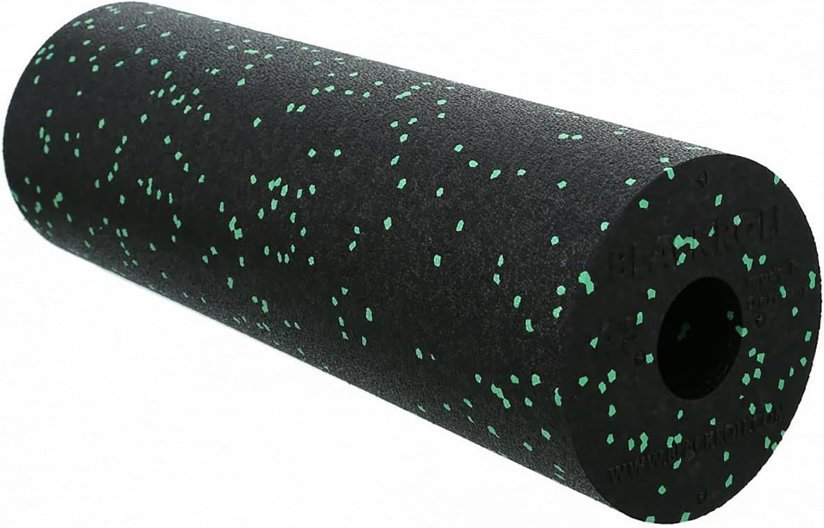Blackroll Standard 45 Fitness Massage Foam Roller 136713 Black-Green, ż:Schwarz - Image 1