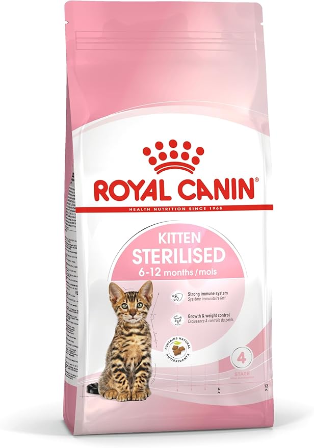 Royal Canin - Kitten Sterilized From 6 Months - Bag of 2 kg (1 Pack) - Image 1