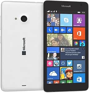 Nokia Lumia 535 8GB White – Smartphone Windows Phone, MicroSIM, GPRS, GSM, WCDMA, Micro-USB, Stick - Image 1