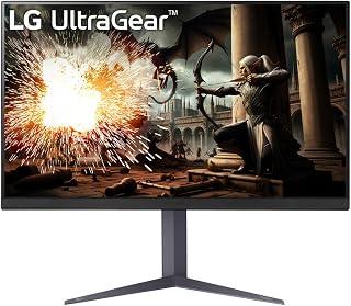LG Ultragear™ 32GS75Q-B.AEU Ecran PC Gaming 32" - Dalle IPS résolution QHD (2560x1440), 1ms 180Hz, DisplayHDR™ 400, sRGB99% (CIE1931), AMD FreeSync, Compatible NVIDIA G-Sync - Image 1