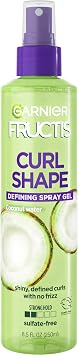 Garnier Fructis Style Curl Shaping Gel Aerosol – definición de rizos y acabado firm – 250 ml - Image 1