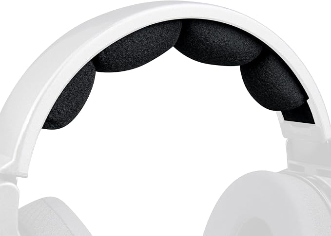 SOULWIT Nano Fabric Headband Cushion Kit for Sennheiser HD660S/HD660S2/HD650/HD600/HD6XX/HD58X/HD580/HD565/HD545/HD535 Headphones, Repair Part for Upper Headband Pad - Image 1