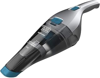 BLACK+DECKER Aspirateur à Main - 7,2V - 1,5 Ah - Argent Titanium Bleu - Base de Chargement - prologateur intégré et Brosse - Image 1