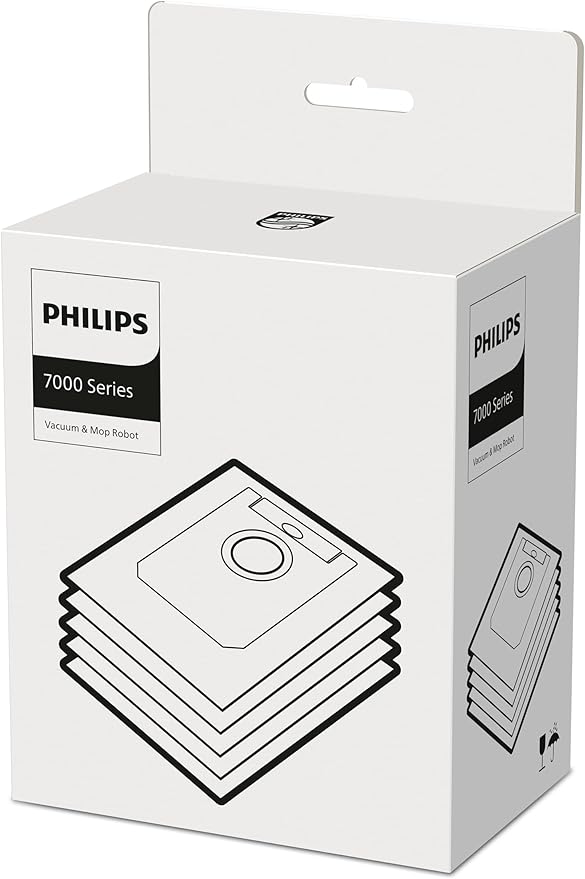 Philips Homerun Vacuum cleaner bags for Robots asp./Nett. Homerun 7000. 5 Vacuum cleaner bags with anti-allergy filtration for: XU7100/01, XU7100/02. (XV1472/00) - Image 1