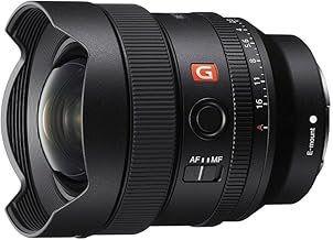 Sony SEL14F18GM – Objectif grand angle 14 mm F1.8 G Master plein format/APS-C, lumineux et compact (monture E, idéal architecture et astro, compatible A7, ZV-E10, A6400, A6700) - Image 1