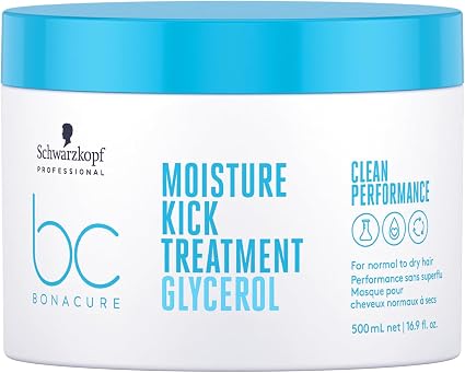 500ml Hyaluronic Moisture Kick BC Bonacure Mask for Normal to Dry Hair Schwarzkopf Professional - Image 1
