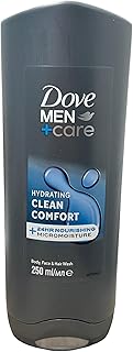 Dove Men+Care Clean Comfort Lot de 3 gels douche 3 x 250 ml - Image 1