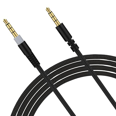 Replacement Audio Cable Compatible with HyperX Cloud Alpha Mix, Compatible with Logitech G935 G635 G933 G633 Gaming Headset, 1.5m - Image 1