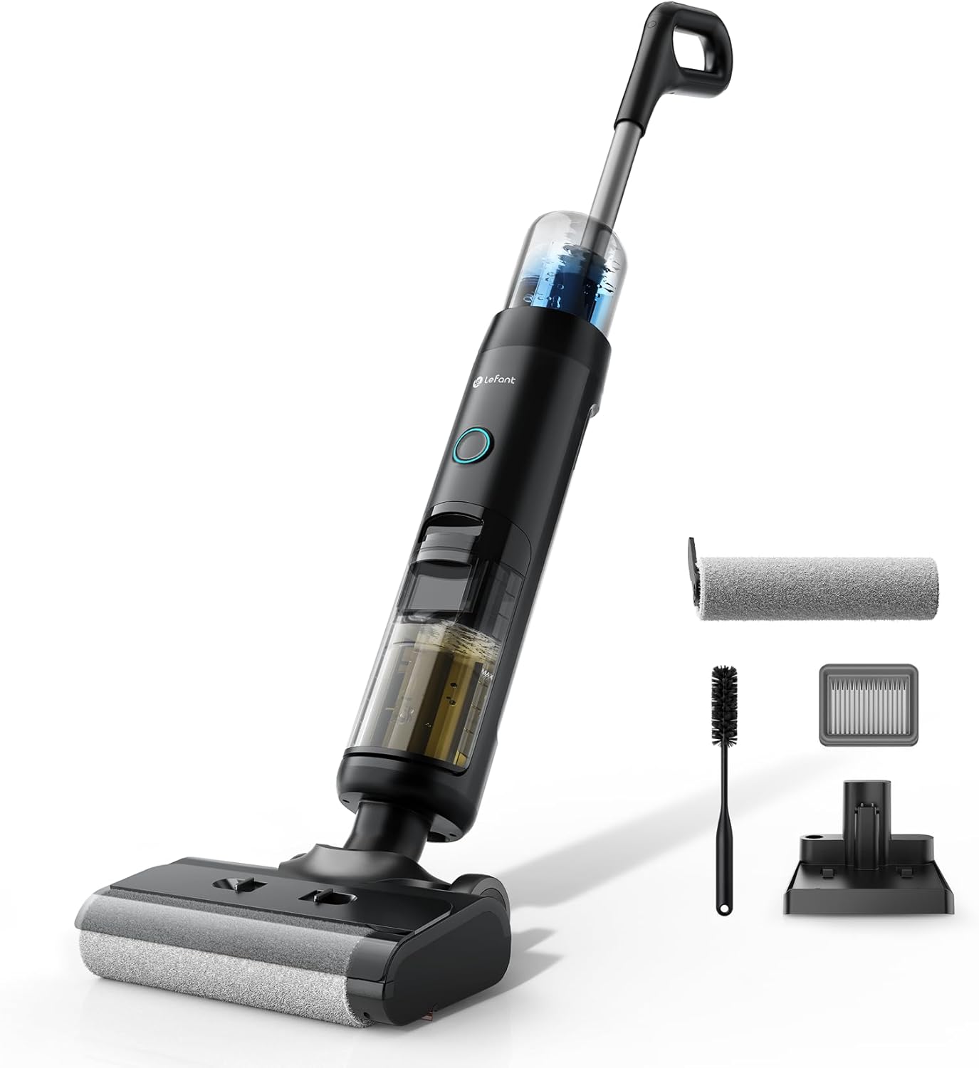 Lefant LS200 Aspirateur Balai Laveur Intelligent sans Fil pour Sols Durs, 20kPa, Autonettoyage avec Racleur Résistant, Nettoyage et Lavage en Un Seul Passage, Jusqu’à 230 ㎡, Réservoir d’Eau 700 ML - Image 1