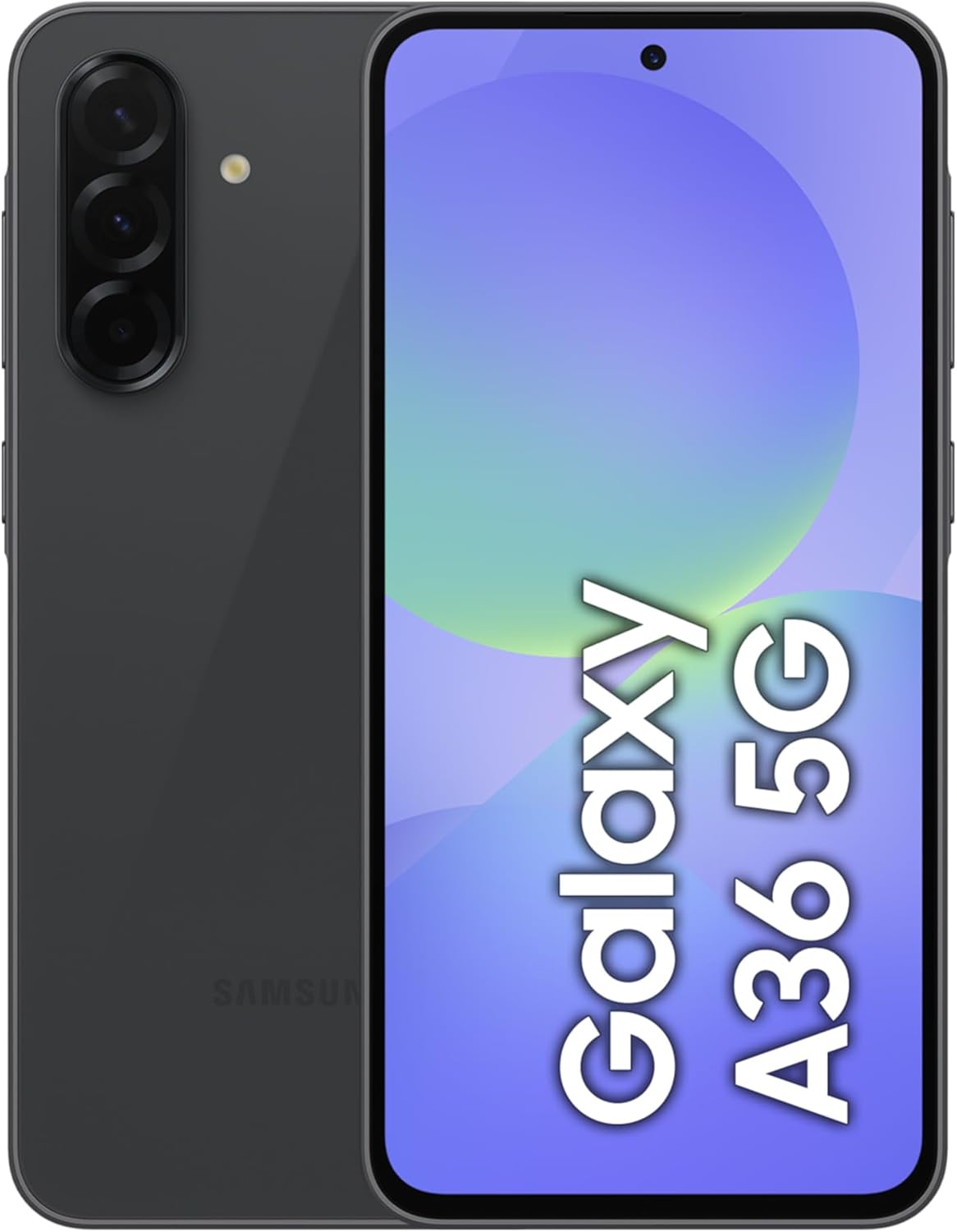 Samsung (A366 Galaxy A36 Dual 5G 256GB 8GB RAM (Awesome) Black - Image 1