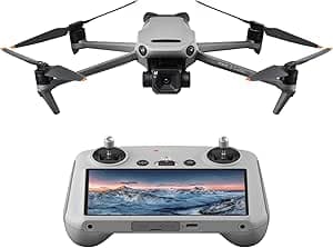 DJI Mavic 3 Classic (DJI RC) Drone with Camera, 4/3 CMOS Hasselblad, Radio Controller, 5.1K HD Video, 46min Flight Time, Adult Drone, 15km Optimal Transmission Range