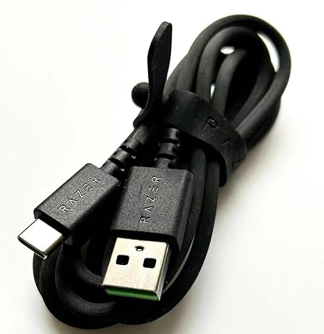 LZYDD USB Type C Charging Cable for Razer Kaira Pro, Opus, A Bathing Ape Opus, Barracuda X and Kraken V3 Pro Wireless Headphones - Image 1