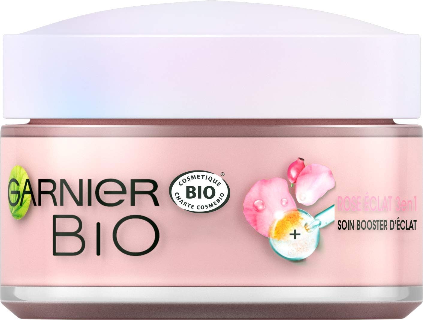 Garnier Bio Rose 3 en 1 Soin Booster d'Éclat - 50 Millilitres - Image 1