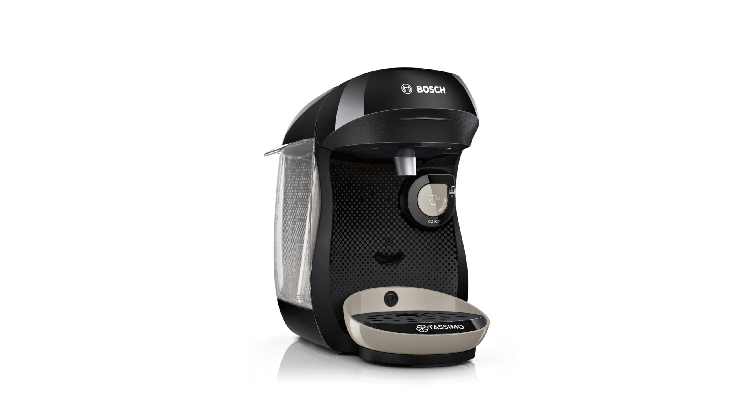 Coffee machine - BOSCH - TAS109E - Tassimo Happy - 1400 W - 0.7 L - Cream/Black - Image 1