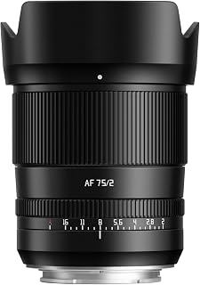 TTARTISAN Objectif 75mm F2.0 pour Monture Sony E Objectif Portrait Plein Cadre à Mise au Point Automatique - Image 1