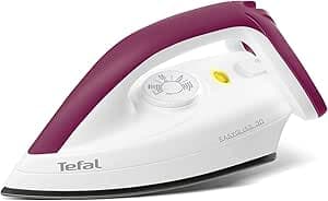 Tefal FS 4030 Easygliss Dry Iron, 1200 W, Durilium Sole (White/Dark Red)