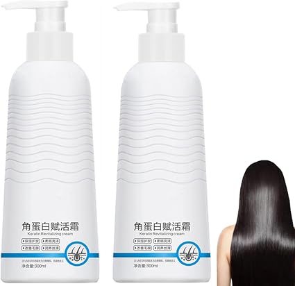 Keratin Revitalizing Cream, Keratin Revitalizing Cream, Keratin Revitalizing Cream for Rejuvenating Hair, Olaplex Cream of Painar Cream (1pcs) - Image 1