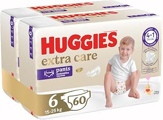 Couche-culotte Pants Huggies Elite Soft taille 6 (15-25 kg) 60 pièces - Image 1
