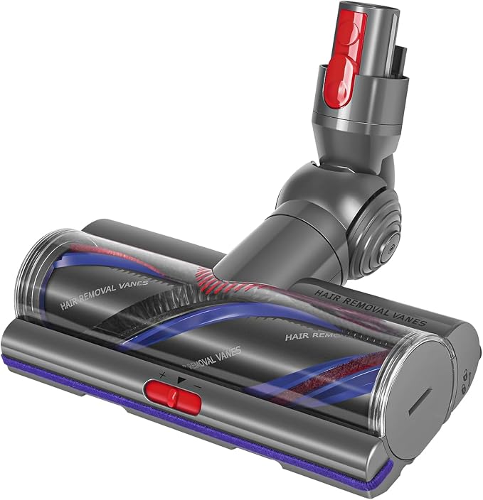 High Torque Brush for Dyson V11 V15 V10 V8 V7, Anti-Tangle Brush, Motorized Brush for Dyson V11 V15 V10 V7 V8, Adjustable Suction, Turbine Brush for Hard Floors and Carpets - Image 1
