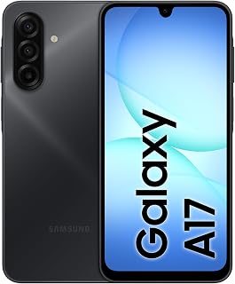 Samsung Galaxy A17 LTE, double SIM, 128 Go extensible à 2 To, smartphone, Android 14, 4 Go de RAM, Exynos, 6,7" AMOLED, 1080 x 2220, 90 Hz (Noir) - Image 1