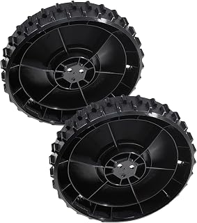 2 Roues Tondeuses à Gazon Ø183 x 38 mm Compatible avec Husqvarna Automower Tondeuses 105 305 308 574465104 - Image 1