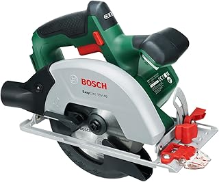 Bosch 18V System scie circulaire sans fil EasyCirc 18V-48 (découpe de bois et dérivés jusqu’à 48 mm ; avec adaptateur d’aspiration, butée parallèle) - Image 1