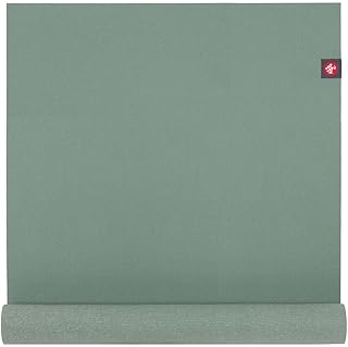 eKO Superlite Yogamatte für Reisen – leicht, einfach zu rollen und zu falten, langlebig, rutschfester Griff, 1,5 mm dick, 180 cm - Image 1