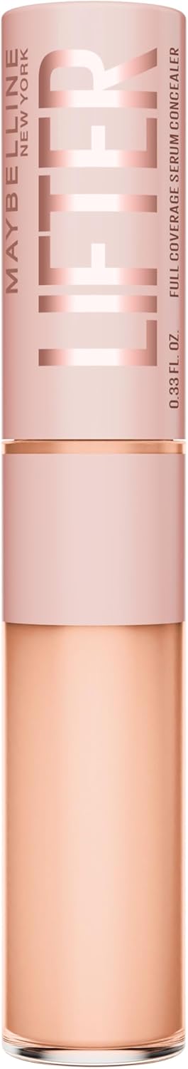 Maybelline New York Lifter Concealer – Anti-Cernes Haute Couvrance - Tenue Longue Durée - Hydrate et Illumine Le Contour Des Yeux - Teinte : 20 - 11 ml - Image 1