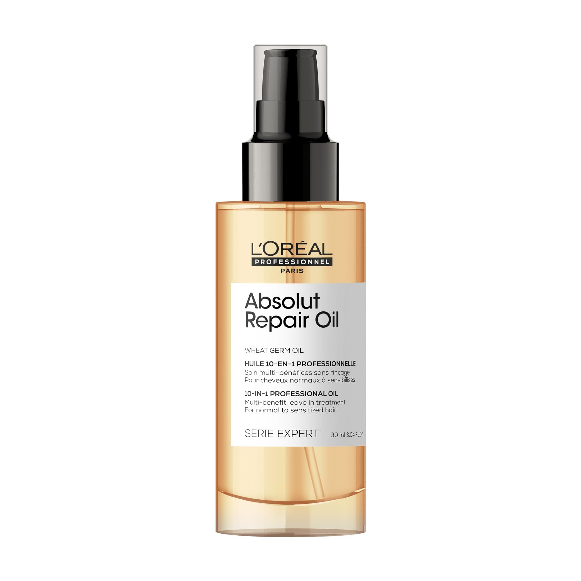 L'Oréal Professionnel, Pour Cheveux Secs & Abîmés, Répare & Restructure Instantanément, Protège & Nourrit la Fibre, Absolut Repair, Série Expert - Image 1