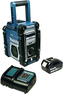 DMR112+BL1830B+DC18RC Job Radio with DAB+ and Bluetooth + 3Ah Battery and Charger - Image 1