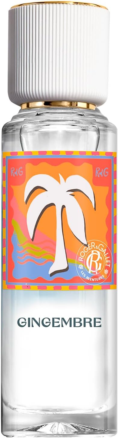 Roger&Gallet - Ginger Bienfaisante Eau Parfumante 30 ml - Spicy Fragrance with Ginger, Bergamot and Benzoin - Vivid and Enveloping Fragrance - Inspired by the Colorful Tumult of Mumbai - Image 1