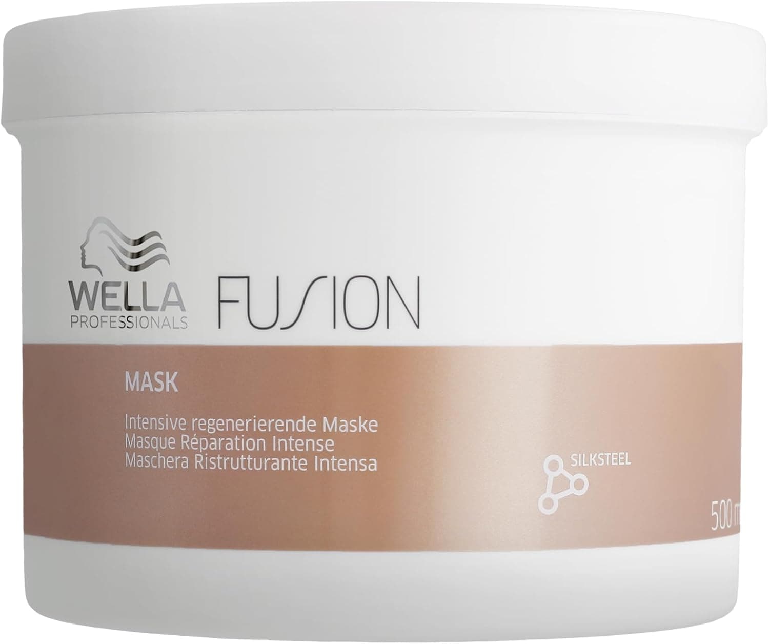 Wella Professionals Fusion Masque Réparation Intense - Masque Nourrissant et Démêlant pour Cheveux Secs et Abîmés - Apporte brillance et prévient la casse