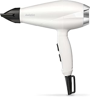 Speed Pro 2000 Hair Dryer 2000W Professional AC Motor Made in Italy Lightweight Ionic Anti-Frizz Technology 3 Temperature Settings 2 Speed Settings White 6704WE - Image 1