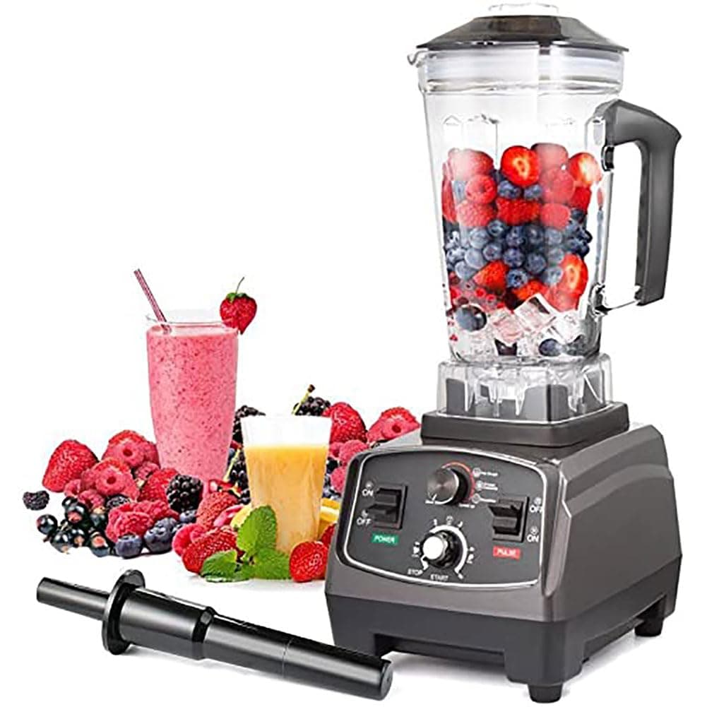 Mélangeur de comptoir à Grande Vitesse,Machine à Smoothie Professionnelle 2200W,Idéal pour Les Shakes et Les Smoothies