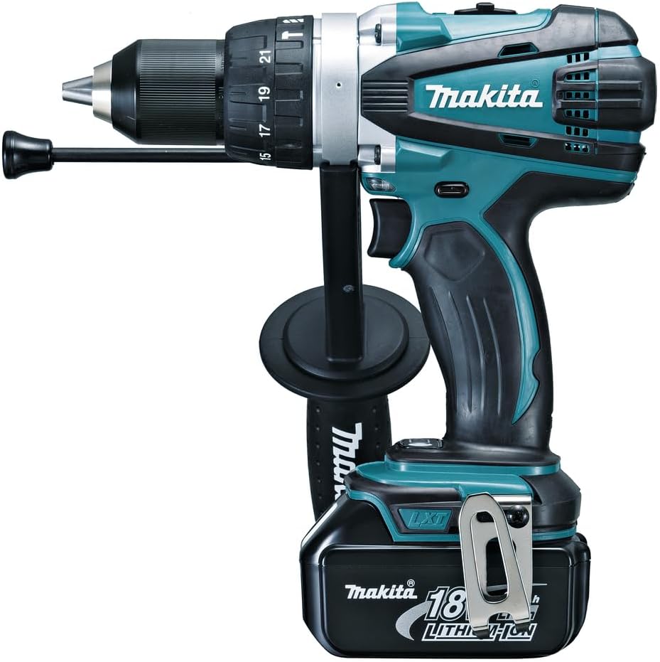 Impact drill 18V LXT (2x5.0 Ah) in MAKPAC - MAKITA DHP458RTJ - Image 1