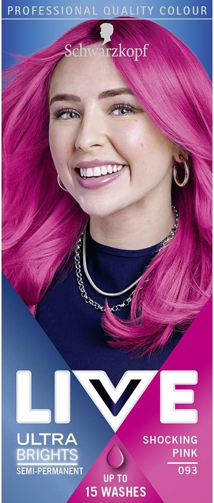 Schwarzkopf Live Color XXL Ultra Brights Hair Colour Fuchsia Pink 93 - Image 1