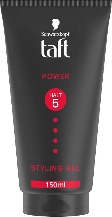 Schwarzkopf TAFT Gel Power (150ml) Styling Gel for Up to 48 Hours of Strong Hold Gentle on Hair & Scalp, Vegan - Image 1