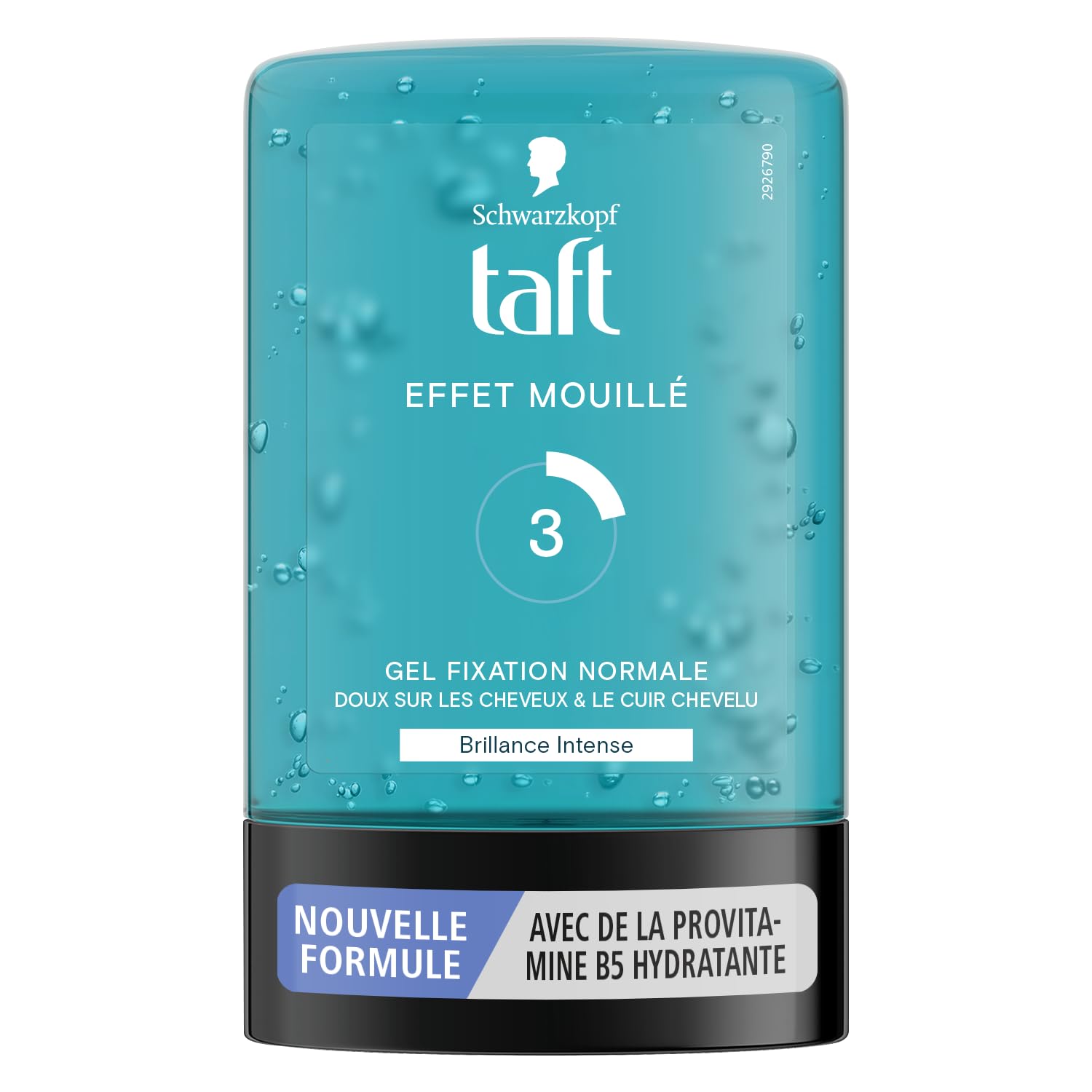 Taft - Schwarzkopf - Styling Tube Gel - Wet Effect Gel - Intense Shine - Normal Hold - Gentle on Hair - Long Lasting Hold - No Sticky Effect - Formula Provitamin B5-300ml - Image 1