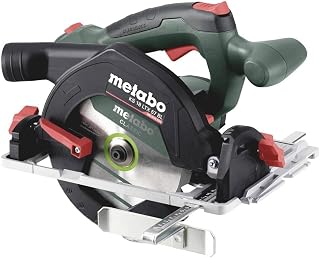 Metabo Scie circulaire portative KS 18 LTX 57 BL 18 V avec moteur brushless, coupe biseautée, indicateur de coupe bien visible, poids léger, scie 611857850 - Image 1