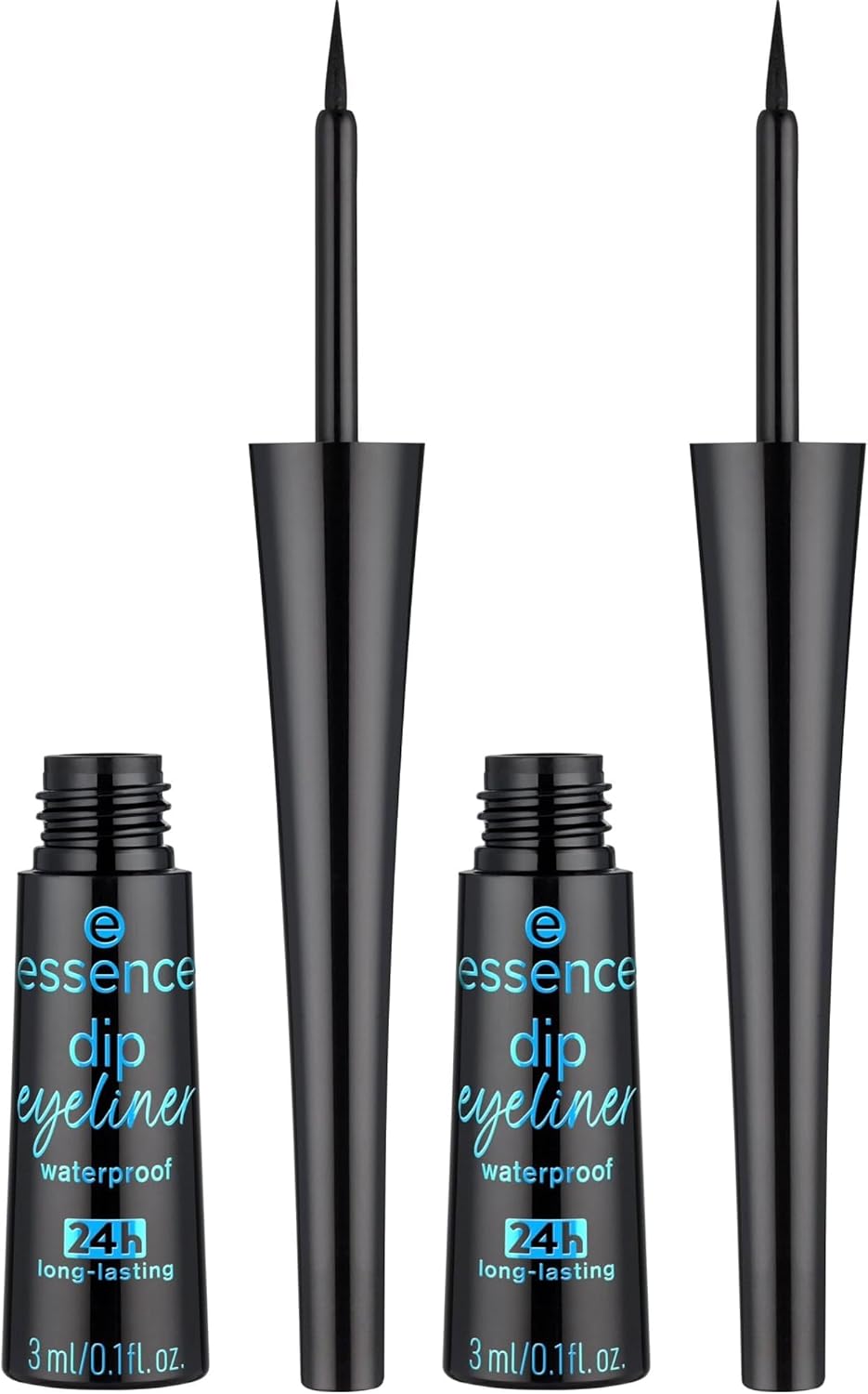 Essence - Eyeliner Waterproof Dip Eyeliner 24h - 01 Black (Lot de 2) - Image 1