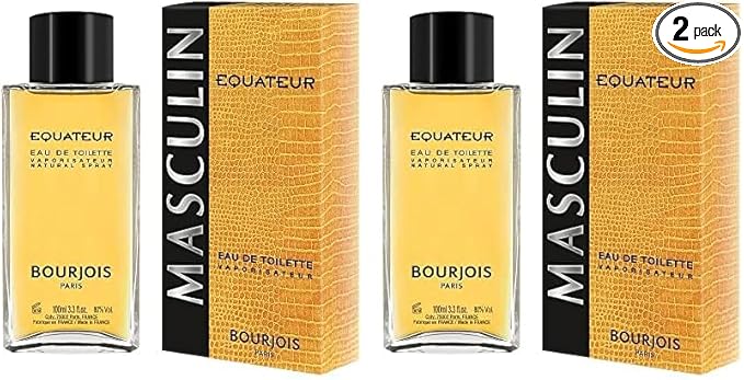 Bourjois - Eau de Toilette Homme Equateur - 100ml (Lot de 2) - Image 1