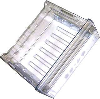 Bac à légumes (45,2 x 37,8 x 19,5 mm) pour réfrigérateurs Whirlpool, Bauknecht, Ignis, IKEA - 481010555571 - Image 1