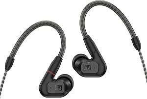 Sennheiser IE 200 - Wired In-Ear Stereo Earphones for Audiophiles - Superior High Fidelity Experience, Speech Clarity and Impeccable Bass - Black - Image 1