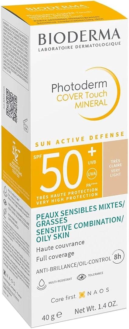 Photoderm Bioderma Cover Touch SPF50+_Very Light 40g