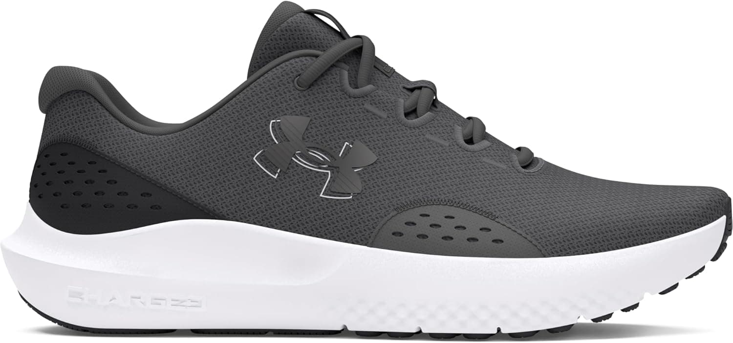 Under Armour UA Charged Surge 4 Chaussures de Course pour Homme, Castlerock Anthracite, 45 EU