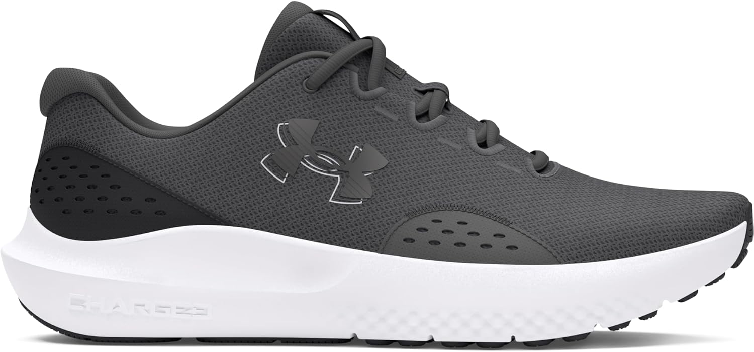 Under Armour UA Charged Surge 4 Chaussures de Course pour Homme, Castlerock Anthracite, 45 EU - Image 1