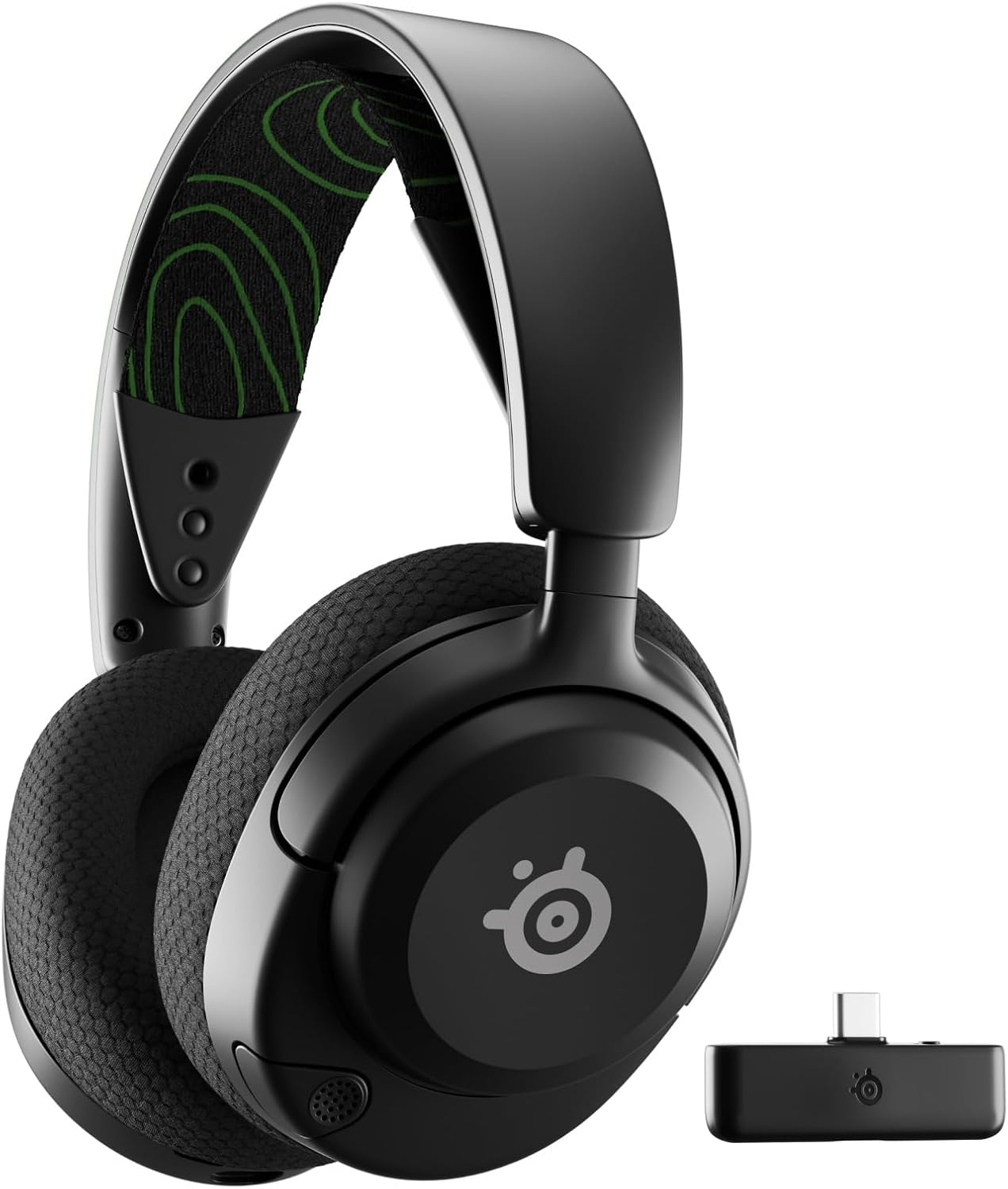 SteelSeries Arctis Nova 5X Casque Gaming Xbox Sans Fil - Haut-parleurs magnétiques néodyme - 100+ profils audio - Batterie 60h - 2,4GHz/BT - Micro ClearCast Gen 2.X - Pour Xbox, PS, PC, Switch, Mobile - Image 1