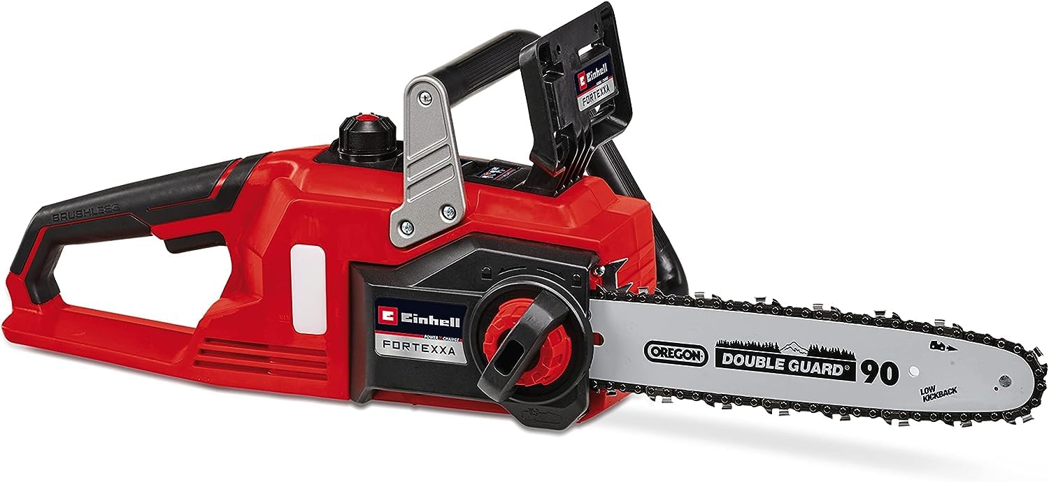 Einhell FORTEXXA 18/30 Solo Cordless Chainsaw – Power X-Change (18V, Carbonless Motor, 30 cm Chain Guide, Max RPM 4,300 rpm) Delivered without Battery or Charger - Image 1
