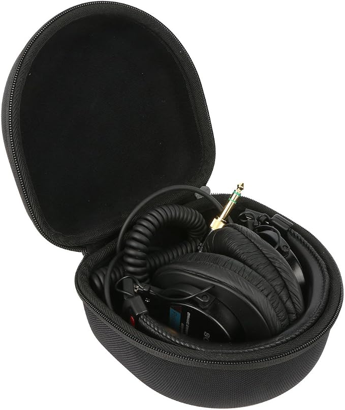 Khanka Travel Storage Carry Case Cover for Sony MDR-7506 / for Sony MDR-7506 Headphones Studio/for Sony MDR-V55L.AE Headphones DJ Headband - Image 1